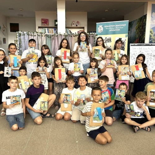 promovare a activităților de vacanță pentru copii la biblioteca din Târgoviște