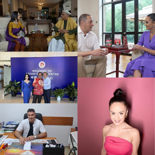 Ioana Gomoi, jurnalistă la CGTN, a ales să nască în Târgu Jiu