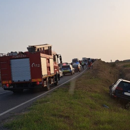 Accident rutier în Constanța, traficul blocat