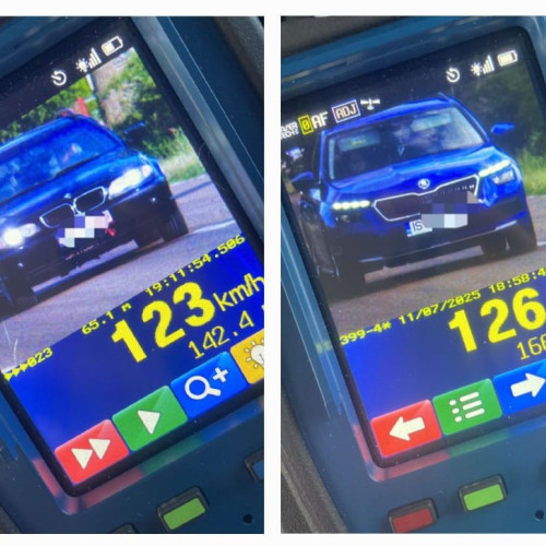 Confiscate 45 de permise de conducere în urma unei acțiuni pe DN 282