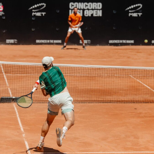 Finaliștii turneului ATP Challenger 100 Concord Iași Open se vor decide astăzi