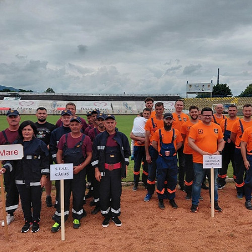 echipe din șapte județe participă la concursul interjudețean pentru serviciile de urgență