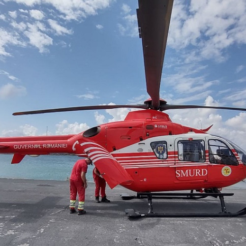 accident aviatic la Tuzla: parasutist inconstient dupa aterizare