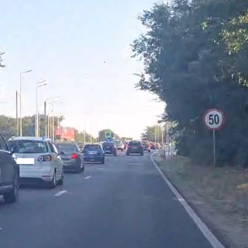 Blocaj la ieșirea din 23 August și în sensul giratoriu de la Tuzla