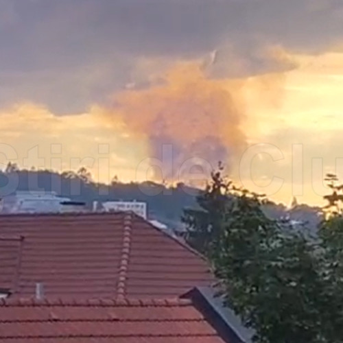 Incendiu la o anexă gospodărească din Cluj. Pompierii au intervenit rapid pentru a stinge flăcările