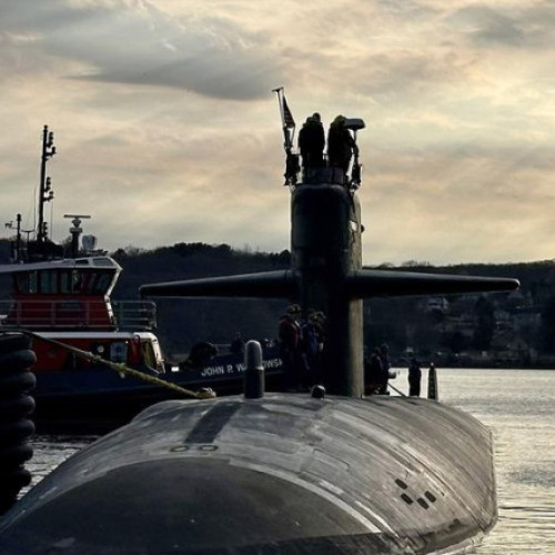 Submarin american de atac cu propulsie nucleară, pentru prima dată în Islanda