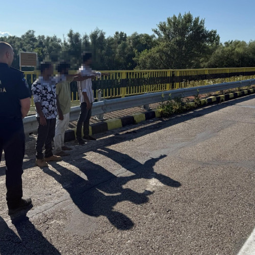Încercare de trecere ilegală a frontierei prin Prut: șase persoane din Sri Lanka și Irak depistate