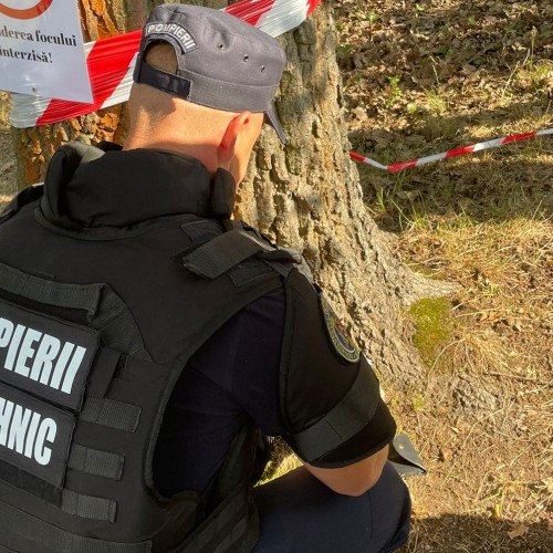 descoperire de muniție neexplodată în Vinerea