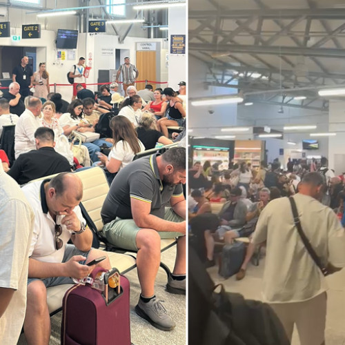 aglomeratie la aeroportul Mihail Kogalniceanu din Constanta, cauzata de curse aglomerate si probleme temporare de infrastructura