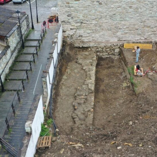 descoperire importantă la cetatea Bistrița: bastionul circular de secolul al XVI-lea