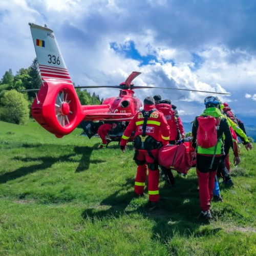 cioban atacat de urs în masivul iezer păduşa, salvatori au intervenit cu elicopterul smurd