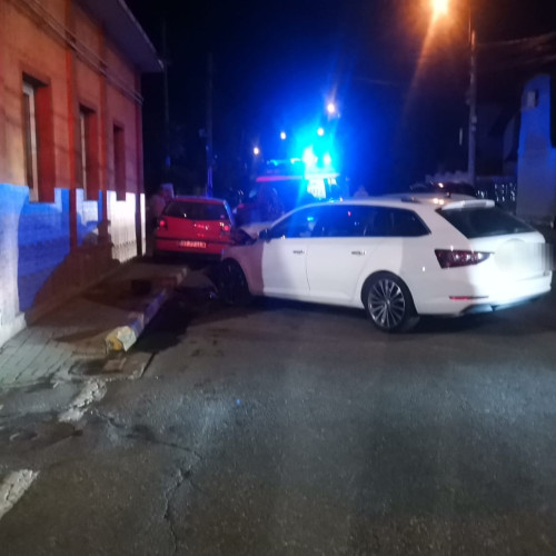 Accident rutier pe strada Tudor Vladimirescu din Botoșani