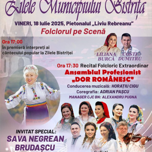 interpretări speciale la zilele bistriței: recitaluri de muzică populară
