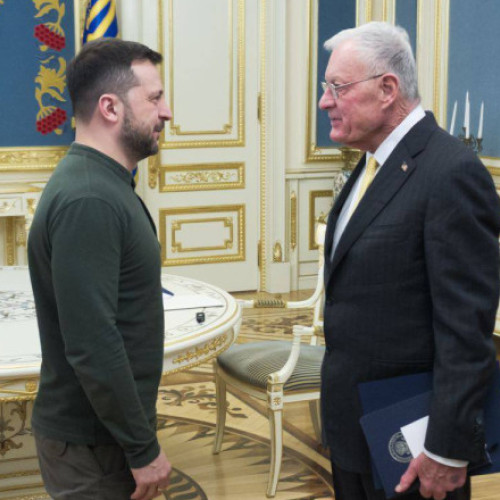 reprezentantul special al Casei Albe pentru Ucraina a sosit la Kiev