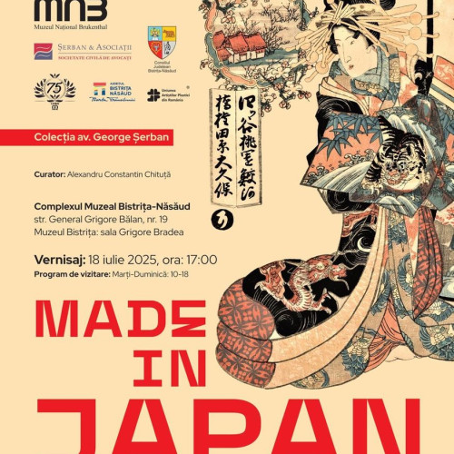Expozitie despre cultura japoneză la Muzeul Bistrița