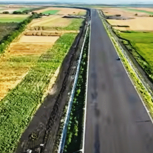 progres în lucrările pe autostrada a7 între focsani și bacau