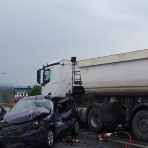 accident grav pe DN1 E60 în județul Cluj