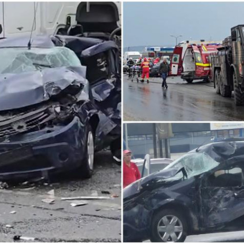 accident grav în Gilău din cauza unui șofer care nu a acordat prioritate