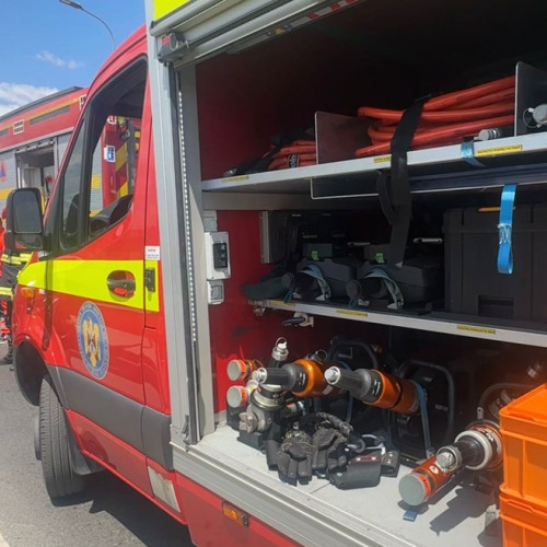 accident rutier în Corbu: o persoană rănită, alte două refuză transportul la spital