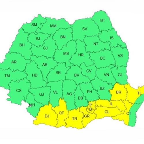 Valul de căldură continuă în Ialomița, temperaturi în creștere