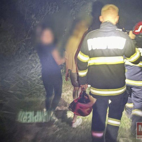 Doua tinere au fost găsite în pădurea din Ipotesti după ce s-au rătăcit