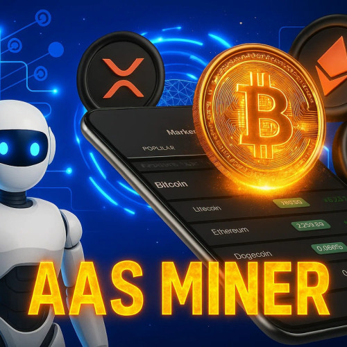 AAS MINER, platforma inovatoare de minerit criptomonede bazată pe inteligență artificială