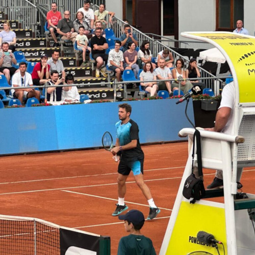 Stan Wawrinka, legenda tenisului, a surprins în Iasi cu participarea sa la noul turneu Concord Iasi Open