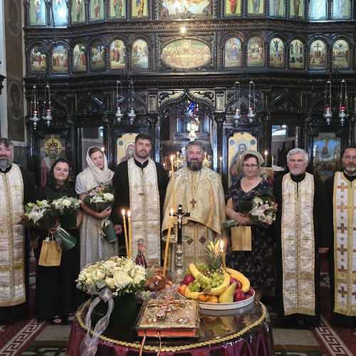 Instalarea oficială a Părintelui Marian Iftodi în funcția de preot la Dorohoi