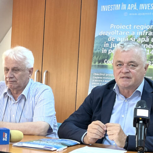 proiect de dezvoltare a infrastructurii de apă și canalizare în județul hunedoara