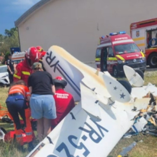 prăbușire a unui planor în orașul orăștie, județul hunedoara