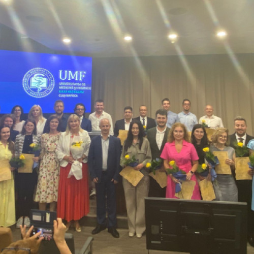 comunitatea academică medicală din Cluj-Napoca a primit 28 de noi doctori în științe medicale