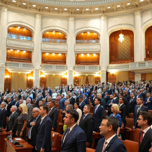 Parlamentul a respins moțiunea de cenzură depusă de AUR împotriva Guvernului Bolojan