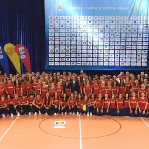 Ceremonie de prezentare a echipei olimpice a României pentru FOTE Skopje 2025