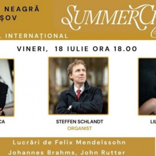 Concert de cor și orgă la Biserica Neagră din Brașov în cadrul proiectului Summer Choir Carpates