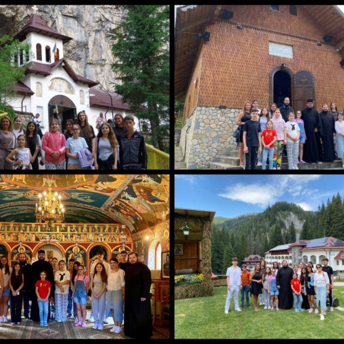 Tabere de tineret organizate de Arhiepiscopia Târgoviștei la Mănăstirea Peștera Ialomiței