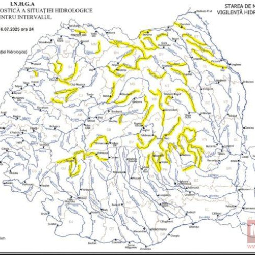 Riscul de inundații pe râul Jijia și afluenții săi, evaluat ca fiind ridicat, a dus la emiterea unui Cod galben de către Hidrologi, valabil astăzi între orele 12:00 și 24:00. Conform prognozelor, pe lângă scurgerile importante pe versanți, torenți și paraie, se preconizează vijelii rapide care pot provoca inundații locale și creșteri ale debitelor râurilor mici, cu posibilitatea de depășire a cotelor de atenție.