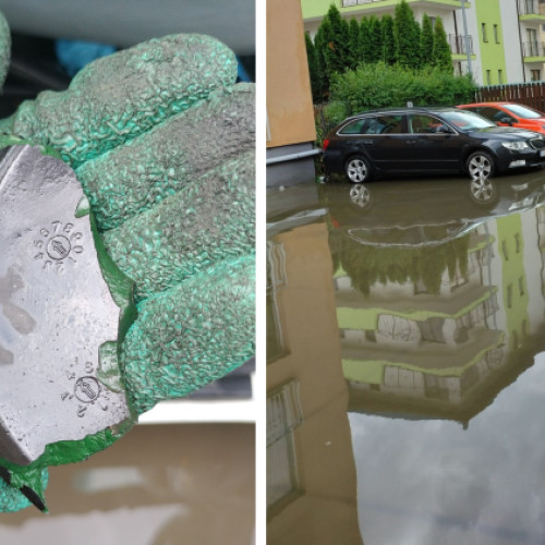 Inundatii cauzate de ploaia torențială din Florești