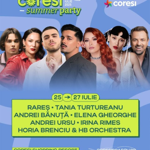 coresi Summer Party 2025 aduce vara în brașov cu muzică și energie