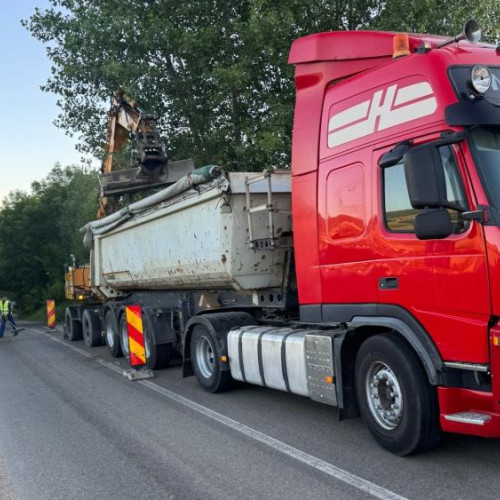 Începerea lucrărilor de întreținere pe drumul județean DJ 103M din Cluj