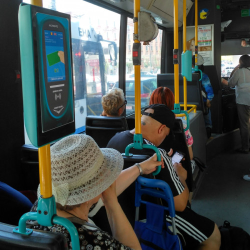 Probleme cu automatul de bilete în mijloacele de transport din Brăila