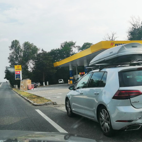 Accident rutier în zona podului de la Neptun