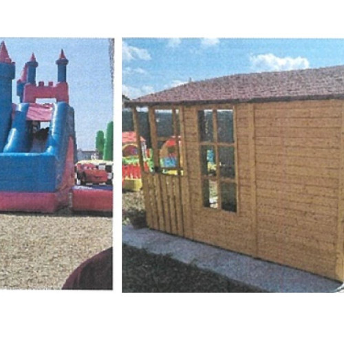 Licitatie pentru vânzarea unui loc de joacă gonflabil și alte bunuri la Constanța