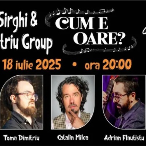 concert de jazz la Galati: Corina Sirghi &amp; Toma Dimitriu Group
