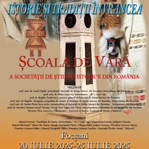 scoala de vară "istorie și tradiții în vrancea" aduce comunitățile locale și specialiștii împreună