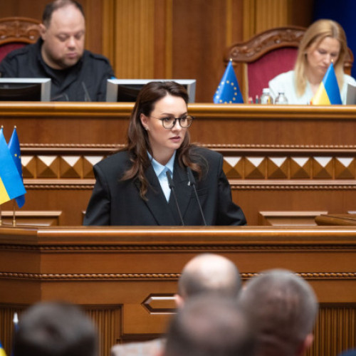 parlamentul ucrainei a votat numirea iuliei sviridenko ca prim-ministru