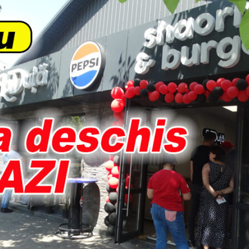 Deschiderea saormeriei „La Duta” pe bulevardul N. Titulescu din Buzău