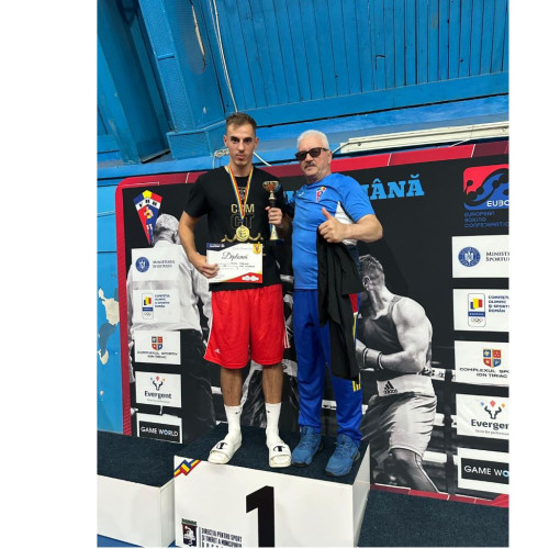 Alexandru Buleu a câștigat medalia de aur la box la categoria 75 kg într-un concurs important