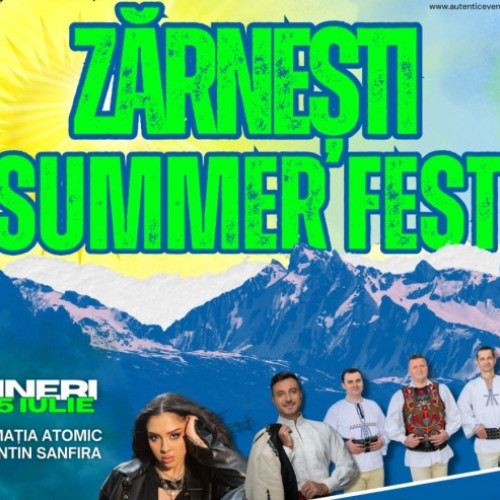 Zarnesti Summer Fest revine cu trei zile de distractie si traditie