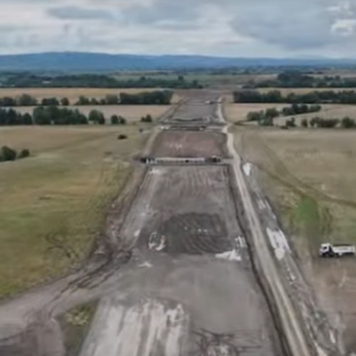 Încep lucrările pe un nou segment al autostrăzii Sibiu-Făgăraș