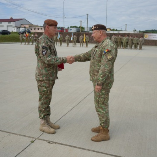 Colonelul Nicolae Acasandrei a preluat conducerea Centrului Național de Instruire Întrunită "Getica" din Cincu